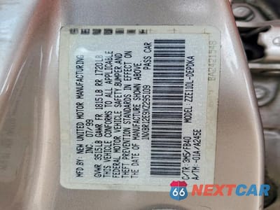 Zdjęcie 14 z 14 samochodu: 1999 TOYOTA COROLLA VE VIN:1NXBR12E9XZ295109 - miniatura