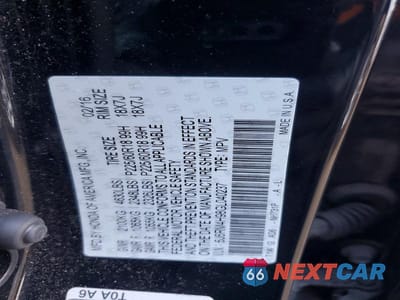 Zdjęcie 12 z 12 samochodu: 2016 HONDA CR-V TOURING VIN:5J6RM4H98GL040237 - miniatura