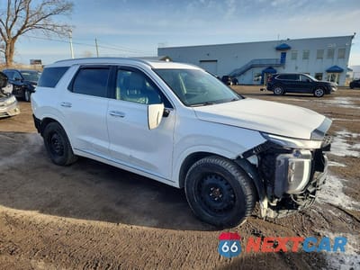 Czwarte zdjęcie samochodu z boku: 2021 HYUNDAI PALISADE LIMITED VIN:KM8R5DHE1MU213405 - miniatura