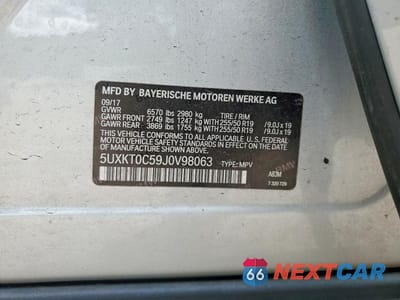 Zdjęcie 12 z 12 samochodu: 2018 BMW X5 XDR40E VIN:5UXKT0C59J0V98063 - miniatura