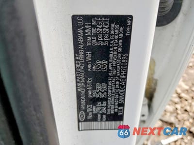 Zdjęcie 12 z 12 samochodu: 2023 HYUNDAI TUCSON LIMITED VIN:5NMJECAE1PH200896 - miniatura
