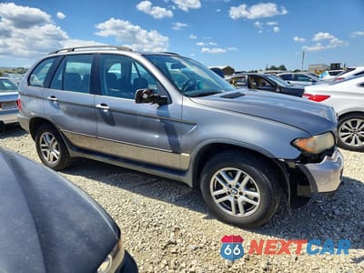 Czwarte zdjęcie samochodu z boku: 2005 BMW X5 3.0I VIN:5UXFA13585LY00117 - miniatura