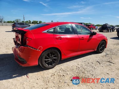 Trzecie zdjęcie samochodu z tyłu: 2018 HONDA CIVIC LX VIN:2HGFC2F55JH558828 - miniatura