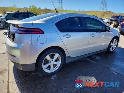 Trzecie zdjęcie samochodu z tyłu: 2012 CHEVROLET VOLT VIN:1G1RG6E45CU118312 - miniatura