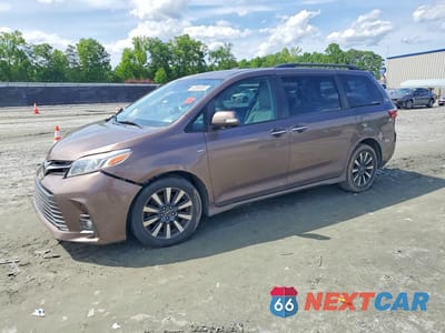 2019 TOYOTA SIENNA LIMITED PREMIUM 7-PASSENGER 5TDDZ3DC5KS213412 - główne zdjęcie licytacji z USA - miniatura