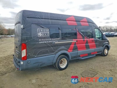 Trzecie zdjęcie samochodu z tyłu: 2015 FORD TRANSIT T-350 HD VIN:1FBVU4XG3FKB23491 - miniatura