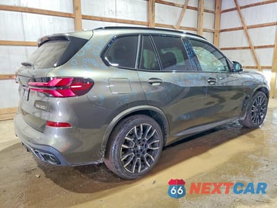 Trzecie zdjęcie samochodu z tyłu: 2025 BMW X5 M60I VIN:5UX33EU04S9Y01491 - miniatura