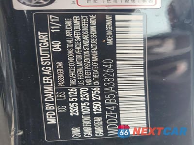 Zdjęcie 12 z 12 samochodu: 2018 MERCEDES-BENZ E 300 VIN:WDDZF4JB5JA382640 - miniatura