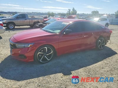 2022 HONDA ACCORD SPORT SE 1HGCV1F41NA026835 - główne zdjęcie licytacji z USA - miniatura