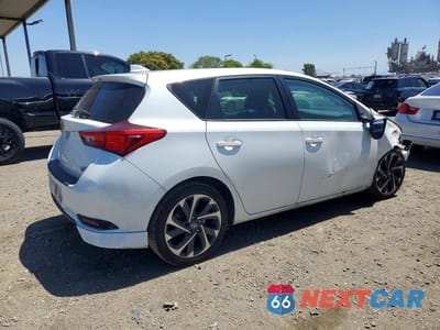 Trzecie zdjęcie samochodu z tyłu: 2016 SCION IM BASE VIN:JTNKARJE4GJ518441 - miniatura