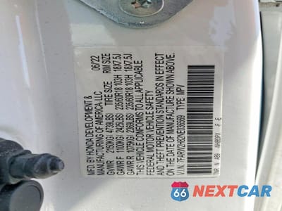 Zdjęcie 13 z 13 samochodu: 2022 HONDA CRV EXL VIN:7FARW2H82NE036569 - miniatura