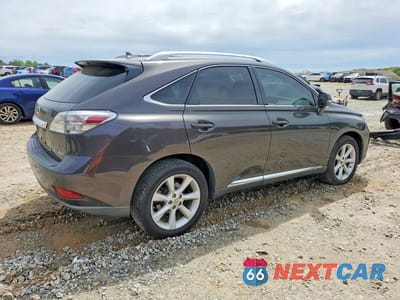 Trzecie zdjęcie samochodu z tyłu: 2010 LEXUS RX 350 BASE VIN:2T2ZK1BA6AC032709 - miniatura