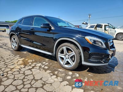 Czwarte zdjęcie samochodu z boku: 2015 MERCEDES-BENZ GLA 250 4MATIC VIN:WDCTG4GB7FJ094561 - miniatura
