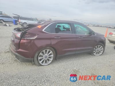 Trzecie zdjęcie samochodu z tyłu: 2017 FORD EDGE TITANIUM VIN:2FMPK4K83HBB37247 - miniatura