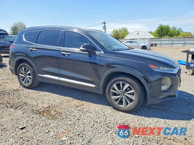 Czwarte zdjęcie samochodu z boku: 2020 HYUNDAI SANTA FE SEL VIN:5NMS3CAD3LH195387 - miniatura