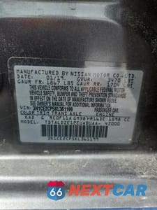 Zdjęcie 12 z 12 samochodu: 2019 NISSAN VERSA NOTE SV VIN:3N1CE2CP5KL361199 - miniatura