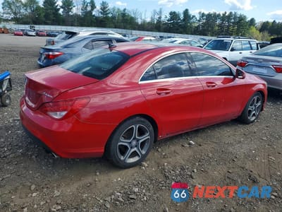 Trzecie zdjęcie samochodu z tyłu: 2014 MERCEDES-BENZ CLA 250 4MATIC VIN:WDDSJ4GB5EN090055 - miniatura