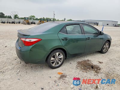 Trzecie zdjęcie samochodu z tyłu: 2014 TOYOTA COROLLA LE ECO PLUS VIN:5YFBPRHE3EP021253 - miniatura