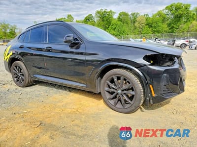 Czwarte zdjęcie samochodu z boku: 2024 BMW X4 XDRIVE30I VIN:5UX33DT04R9V11242 - miniatura