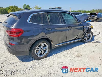Trzecie zdjęcie samochodu z tyłu: 2021 BMW X3 XDRIVE30I VIN:5UXTY5C04M9G84102 - miniatura