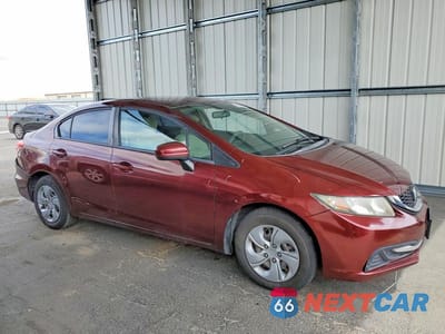 Czwarte zdjęcie samochodu z boku: 2014 HONDA CIVIC LX VIN:19XFB2F55EE241781 - miniatura