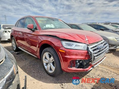 Czwarte zdjęcie samochodu z boku: 2018 AUDI Q5 PREMIUM PLUS VIN:WA1BNAFYXJ2220498 - miniatura