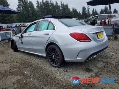 Drugie zdjęcie samochodu z przodu: 2015 MERCEDES-BENZ C 400 4MATIC VIN:55SWF6GB5FU041185 - miniatura