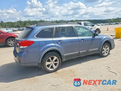 Trzecie zdjęcie samochodu z tyłu: 2013 SUBARU OUTBACK 2.5I LIMITED VIN:4S4BRBKC5D3271685 - miniatura
