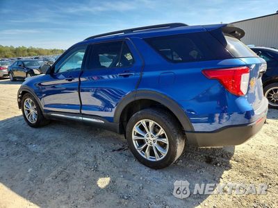 Drugie zdjęcie samochodu z przodu: 2020 FORD EXPLORER XLT VIN:1FMSK8DH9LGD03948 - miniatura