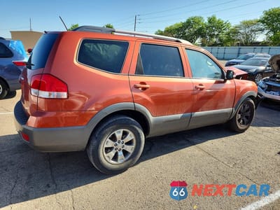 Trzecie zdjęcie samochodu z tyłu: 2009 KIA BORREGO LX VIN:KNDJJ741595037154 - miniatura