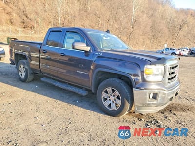 Czwarte zdjęcie samochodu z boku: 2015 GMC SIERRA K1500 SLE VIN:1GTV2UEH7FZ436869 - miniatura