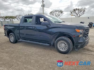 Czwarte zdjęcie samochodu z boku: 2023 CHEVROLET SILVERADO C1500 VIN:3GCPAAEK9PG224711 - miniatura