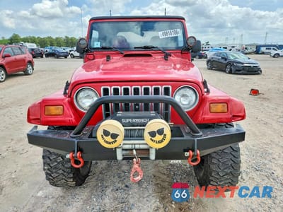Piąte zdjęcie samochodu w środku: 1999 JEEP WRANGLER / TJ SPORT VIN:1J4FY19S5XP482585 - miniatura