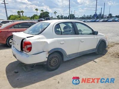 Trzecie zdjęcie samochodu z tyłu: 2000 TOYOTA ECHO BASE VIN:JTDBT1239Y0045026 - miniatura
