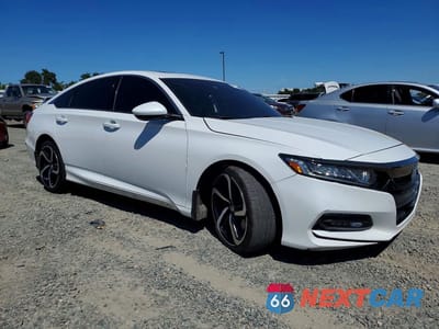 Czwarte zdjęcie samochodu z boku: 2020 HONDA ACCORD SPORT VIN:1HGCV2F38LA013526 - miniatura