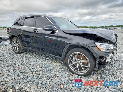 Czwarte zdjęcie samochodu z boku: 2020 MERCEDES-BENZ GLC 300 VIN:W1N0G8DBXLF781142 - miniatura