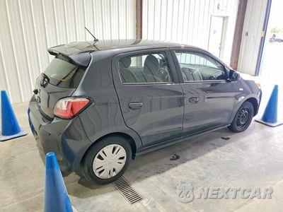 Trzecie zdjęcie samochodu z tyłu: 2024 MITSUBISHI MIRAGE ES VIN:ML32AUHJ2RH010072 - miniatura