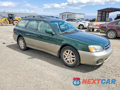 Czwarte zdjęcie samochodu z boku: 2002 SUBARU LEGACY OUTBACK LIMITED VIN:4S3BH686427636265 - miniatura