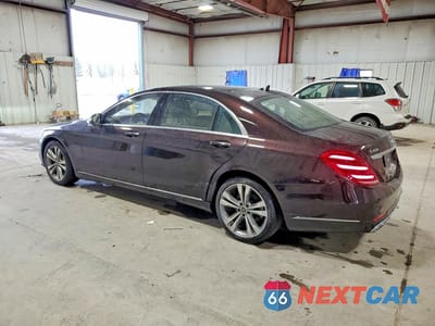 Drugie zdjęcie samochodu z przodu: 2018 MERCEDES-BENZ S 450 4MATIC VIN:WDDUG6EB3JA377675 - miniatura