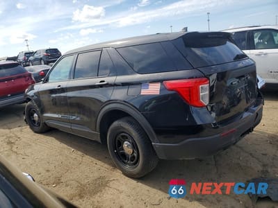 Drugie zdjęcie samochodu z przodu: 2023 FORD EXPLORER POLICE INTERCEPTOR VIN:1FM5K8AB7PGC18707 - miniatura