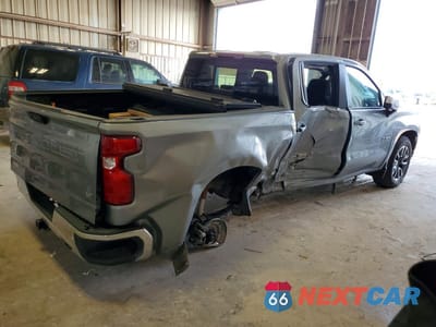 Trzecie zdjęcie samochodu z tyłu: 2023 CHEVROLET SILVERADO K1500 LT VIN:2GCUDDED5P1144747 - miniatura