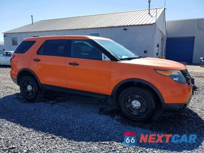 Czwarte zdjęcie samochodu z boku: 2015 FORD EXPLORER POLICE INTERCEPTOR VIN:1FM5K8AR9FGB51684 - miniatura