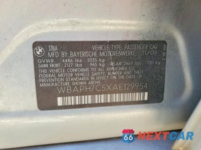 Zdjęcie 12 z 12 samochodu: 2010 BMW 328 I VIN:WBAPH7C5XAE129954 - miniatura
