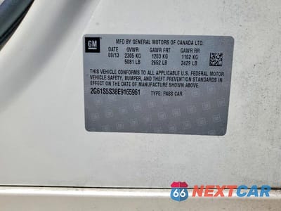 Zdjęcie 12 z 12 samochodu: 2014 CADILLAC XTS PLATINUM VIN:2G61S5S38E9165961 - miniatura