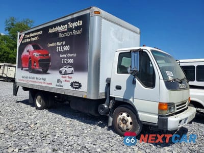 Czwarte zdjęcie samochodu z boku: 2000 ISUZU NPR BOX TRUCK VIN:JALC4B145Y7001712 - miniatura
