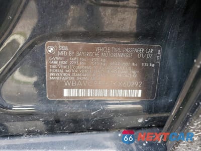 Zdjęcie 13 z 13 samochodu: 2007 BMW 328 XI VIN:WBAVC93567KX60292 - miniatura