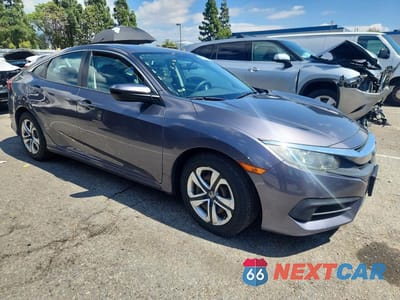 Czwarte zdjęcie samochodu z boku: 2016 HONDA CIVIC LX VIN:2HGFC2F50GH567431 - miniatura