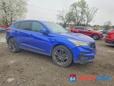 Czwarte zdjęcie samochodu z boku: 2020 ACURA RDX A-SPEC VIN:5J8TC2H65LL008057 - miniatura