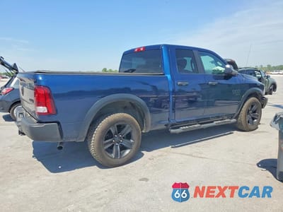 Trzecie zdjęcie samochodu z tyłu: 2021 RAM 1500 CLASSIC SLT VIN:1C6RR7GG0MS522881 - miniatura