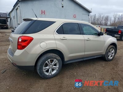 Trzecie zdjęcie samochodu z tyłu: 2011 CHEVROLET EQUINOX LS VIN:2GNALBEC0B1196935 - miniatura